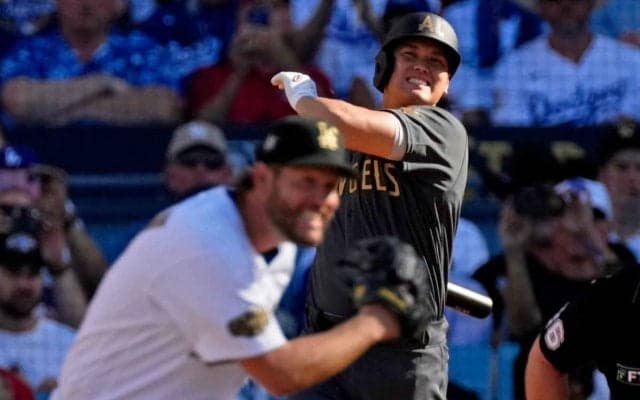 【MLB】大谷翔平、カーショーからの初安打に「ホームランか空振りのつもりが、一番しぶいヒット」