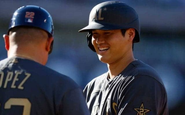 【MLB】大谷翔平は球宴初安打も牽制死で苦笑い　ア・リーグが2者連続弾で鮮やか逆転勝ち