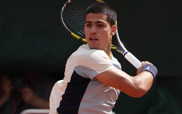 アルカラス、ツアー初の第1シードで迎え初戦を逆転勝利「タフだった」[ハンブルク・ヨーロピアン・オープン]