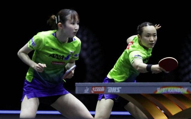 みまひな 世界女王の中国ペアに敗れる 2大会連続Vならず【卓球 WTTスターコンテンダー】