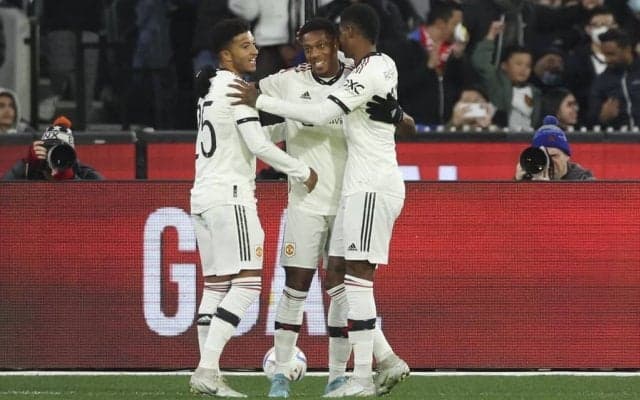 C・ロナウド不在でも｢背番号9｣がいる!! 1G1A含む全得点に絡む大活躍でマンチェスターUのプレシーズン3連勝に貢献! レンタル復帰のFWが新エース候補へアピールの｢圧巻3得点｣