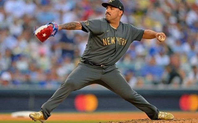 【MLB】「この投げ方は何段モーション？」　球宴仕様の“クネクネ”が「なんじゃこりゃ」