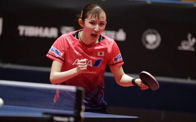 我慢のプレーでカットマンを退け、早田ひな2回戦進出【卓球 WTTチャンピオンズ】