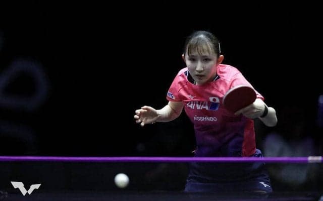 早田ひな 石川佳純との日本最強サウスポー対決で勝利！ベスト8入り【卓球 WTTチャンピオンズ】