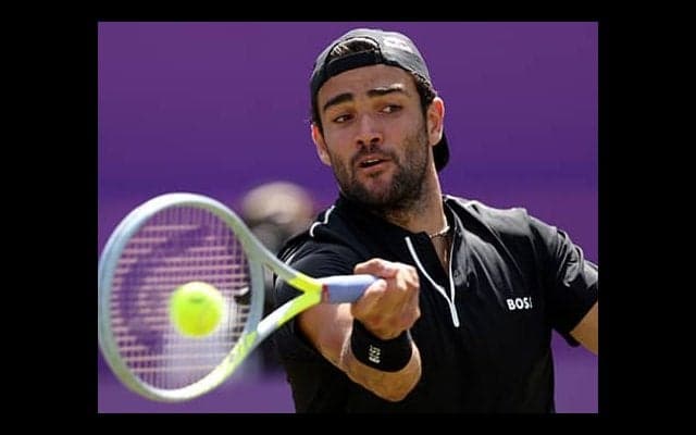  ベレッティーニ 10連勝で8強 