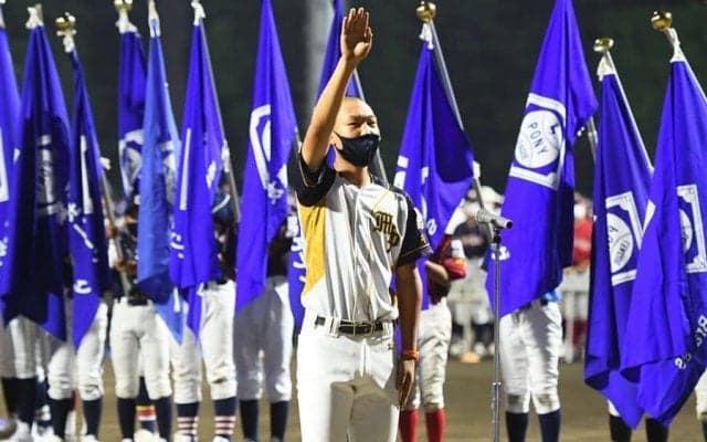 松戸市川ポニー・豊崎信乃助主将が全国大会で宣誓　「試練を乗り越えてきた」