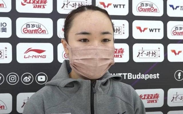 伊藤美誠 王曼昱と準々決勝で再戦へ「もう一回やりたいと思っていた」【卓球 WTTチャンピオンズ】
