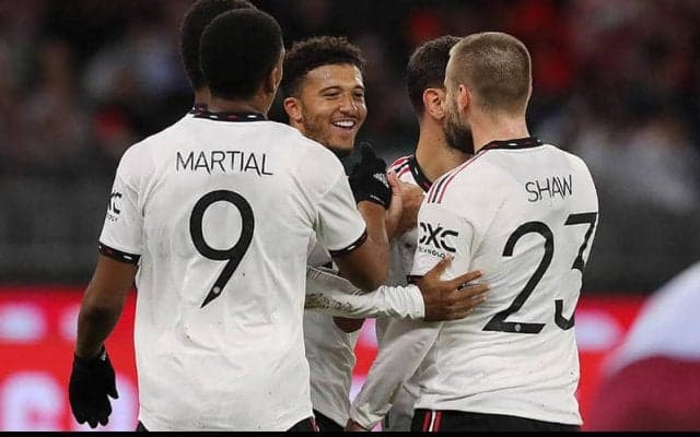 ユナイテッド、アジアツアー最終戦はビラと2-2ドロー　サンチョ2戦連発に追加点演出で2点先行も《PSM》