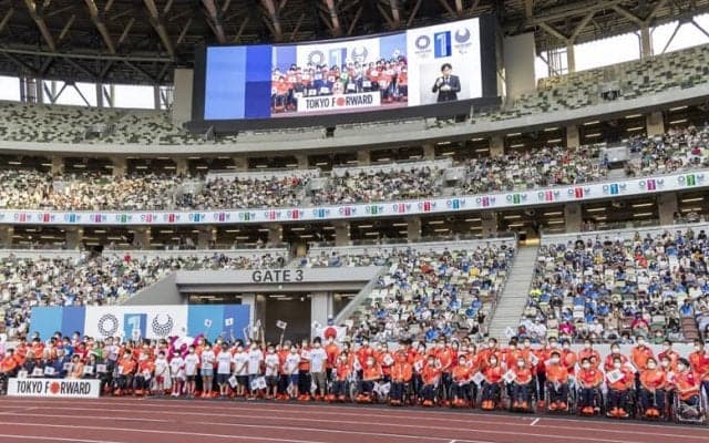 「１年前に見たかった景色がかなった」東京2020大会１周年記念セレモニー＜TOKYO FORWARD>