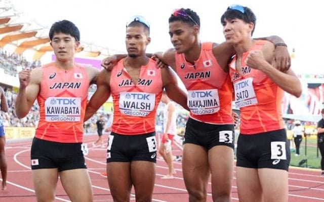「３分切りと４位はアツすぎる」世界陸上マイルリレー、日本男子のアジア新記録＆史上初４位にネット騒然！「最高のレース」