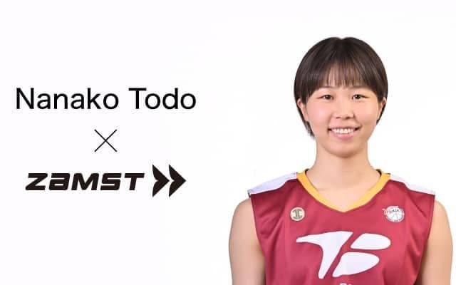 東藤なな子（トヨタ紡織サンシャインラビッツ）がZAMSTのパートナーアスリートに