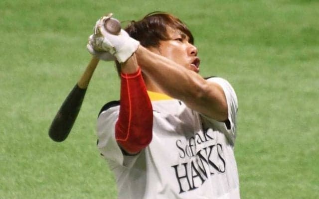 球宴HR競争、ソフトバンク柳田が7本で決勝進出「清宮のボールがよかっただけです」
