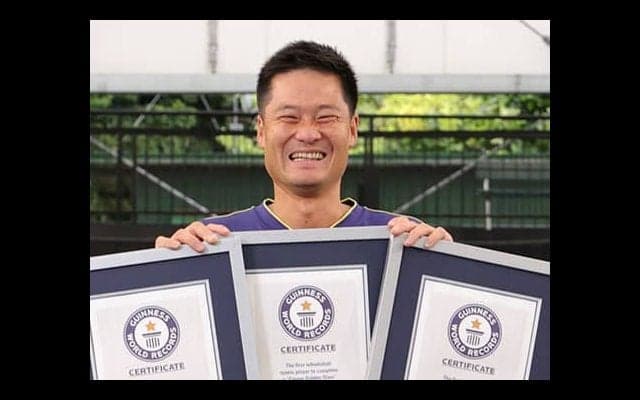 国枝慎吾が新たにギネス認定