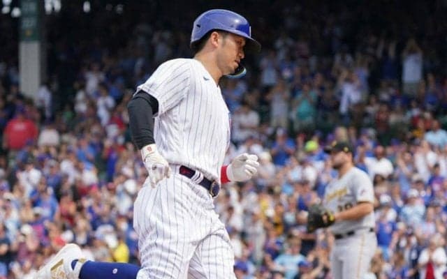 【MLB】鈴木誠也の特大8号は「ムーンショット」　米メディア衝撃「ボールを破壊した」