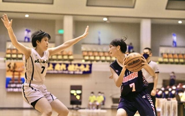 【四国インターハイ2022】女子１回戦で実現した175cm超のビッグガード対決！佐々木凜vs榎本麻那