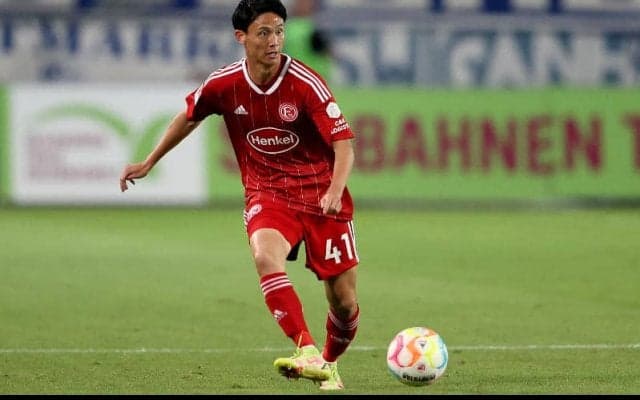 U-23日本代表DF内野貴史が左足首のケガで手術へ…デュッセルドルフが発表
