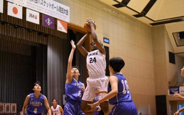 【四国インターハイ2022】“SAMURAI魂”で日本航空を盛り上げる留学生キャプテン・ルース