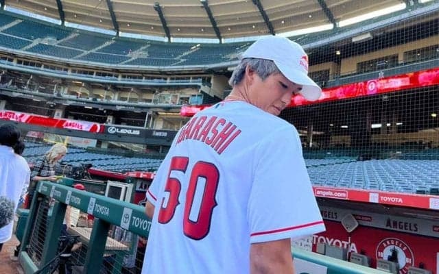 【MLB】大谷翔平は「ヒーローです」　始球式務める五輪銀メダリストが語る二刀流の凄さ