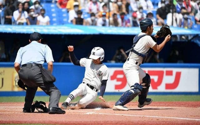 【高校野球】日大三が準決勝初回から10得点　快進撃の公立校・都富士森に打者14人の猛攻