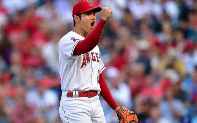 大谷翔平に超憧れる7歳少年との2ショットに米悶絶　222勝投手の愛息が「超可愛い！」