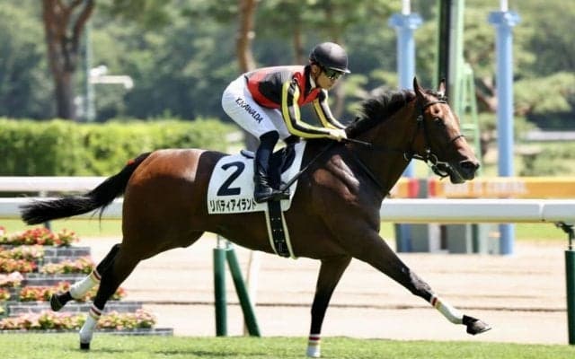 【新馬/新潟5R】上がり31.4！良血リバティアイランドがデビューV