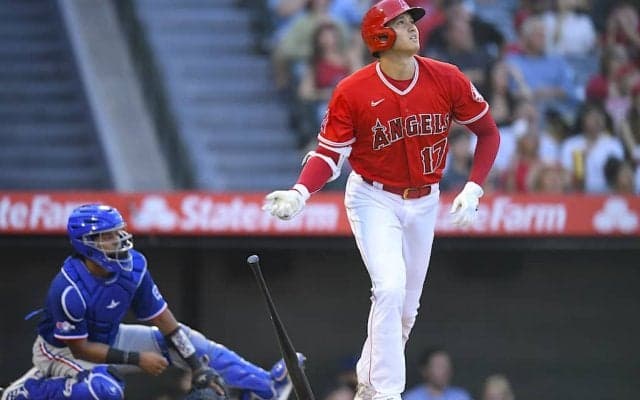 【MLB】大谷翔平、本拠地ファン総立ちの“逆転”22号3ラン　実況「ショーヘイ、スゴーイ！」