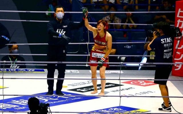 【RIZIN.37】無敗の女王・伊澤星花、“大逆転”一本勝ちでGPトーナメント1回戦突破　嬉し涙で「チャンピオンになります」