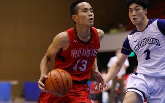 準決勝でチーム最多5本の3ポイントを決めた開志国際・平良「楽しむマインドでやれたのが良かった」