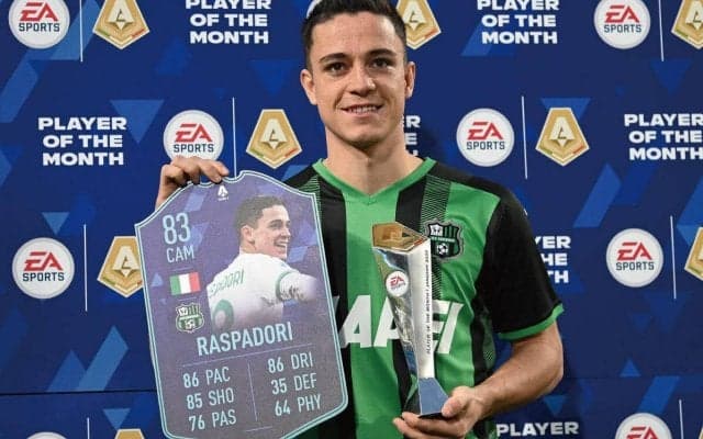 ナポリ本命の伊代表FWラスパドーリ、ユーベも争奪戦に名乗りか