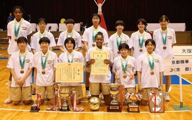 開始早々の“喝”で覚醒　京都精華、悲願のインターハイ初優勝を呼び込んだ全員バスケ