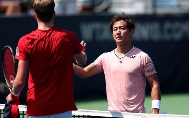 西岡良仁、前週準Vのブルックスビーを破り2回戦進出! マイアミ大会以来4ヵ月ぶりのツアー勝利[シティ・オープン]