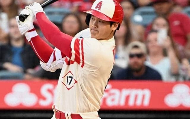 エンゼルス残留決定の大谷翔平、快足飛ばした２塁打で３試合連続安打！４打数１安打で白星スタートに貢献