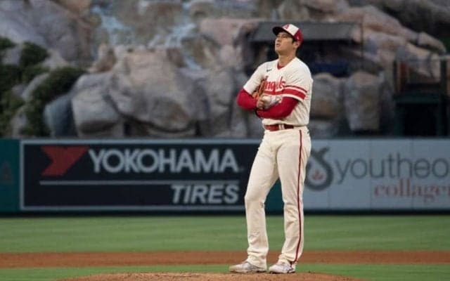【MLB】大谷翔平、7回に代打送られ途中交代　6回途中7安打3失点、また104年ぶり偉業お預け