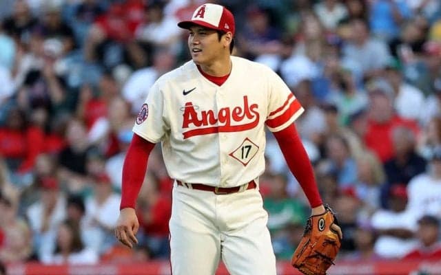 大谷翔平、勝ち越し2ランを被弾　同点に追いついた直後…甘いスライダーを痛打される