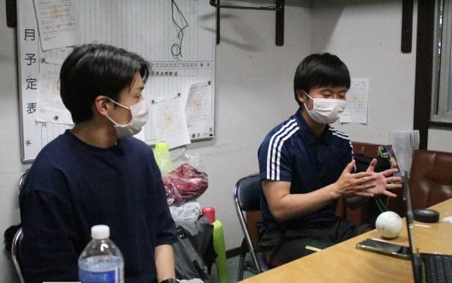 【連載】『44の円陣』ＷＥＢ版　第３回　俺たち「ホッケー」大好き（西本京平／ホッケー部✕務台慎太郎／スケート部ホッケー部門）