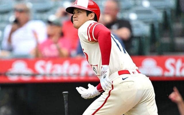 【MLB】大谷翔平が豪快23号ソロ「前腕は大丈夫だ」　前夜の負傷払拭弾に米メディア歓喜
