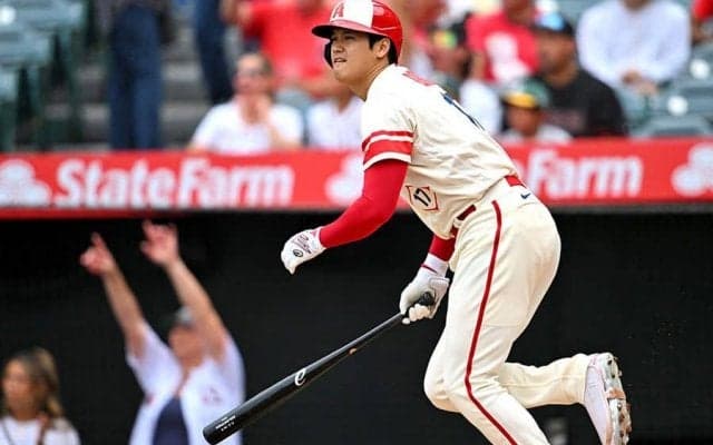 【MLB】大谷翔平の「パワーが異常」　投手お手上げ…日本に“おはよう弾”で「完全に目が覚めた」