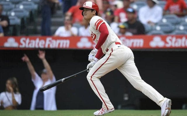 【MLB】大谷翔平、今季23号先制弾は左中間への170キロ・ライナー　現地実況は「信じられない！　スゴイ！」