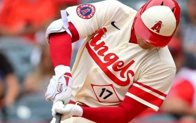 【MLB】大谷翔平の衝撃24号は“97人が死球”　ひどい悪球打ちすぎて「マジでクレイジー」
