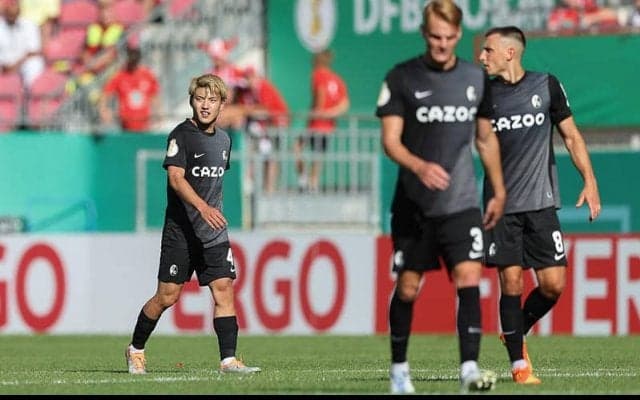 堂安が公式戦連発、フライブルクは4発快勝スタート《ブンデスリーガ》