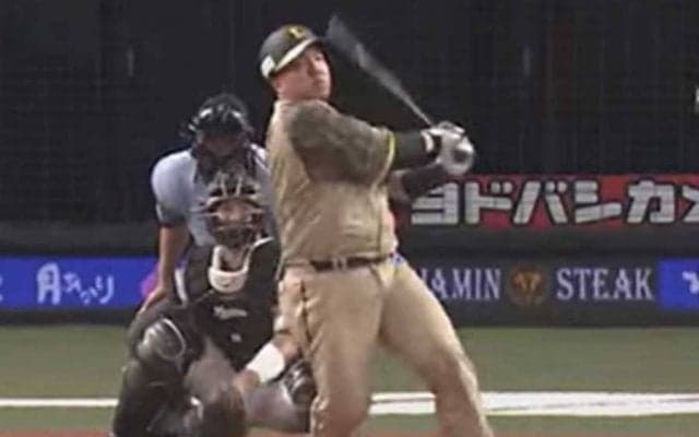 西武山川の「スイングスピードめっちゃ速い」　驚愕の“3秒弾”が「エグすぎる」