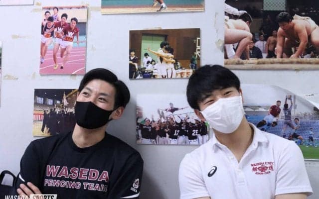 【連載】『44の円陣』ＷＥＢ版　第７回　強い気持ちで（大串快晴／剣道部✕森多諒／フェンシング部）