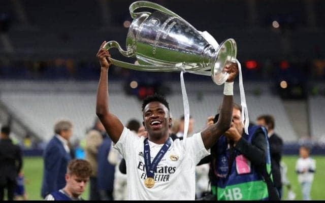 昨季は22G20Aと覚醒　22歳ヴィニシウスが語る目標は「CLで5、6回優勝したい」