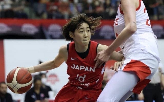 代表合宿での成長を実感する野口さくら「誰よりもリバウンドを取らせない気持ちで」