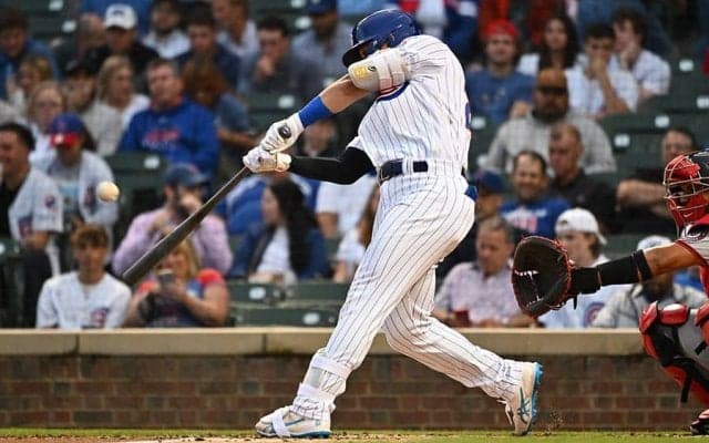 【MLB】鈴木誠也、16打席ぶりに安打　「4番・右翼」でスタメン、第3打席に快音