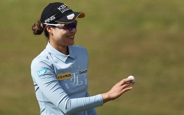 韓国女子ゴルファー、ため息を一瞬で拍手に　“6秒差の幸運”に米驚き「男子も学べる」