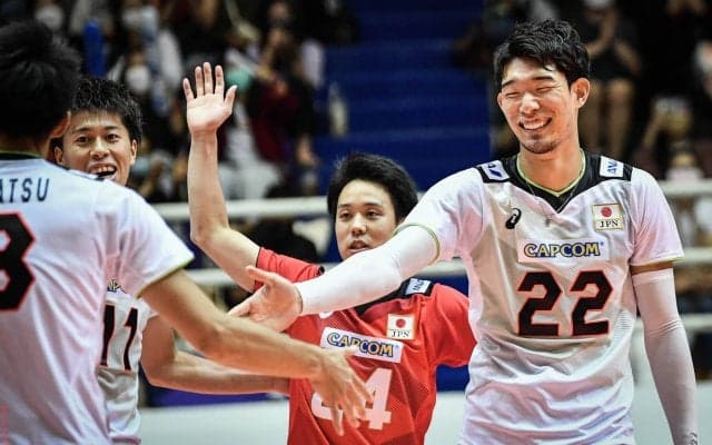AVCカップ男子日本代表　オーストラリアに勝利で2連勝