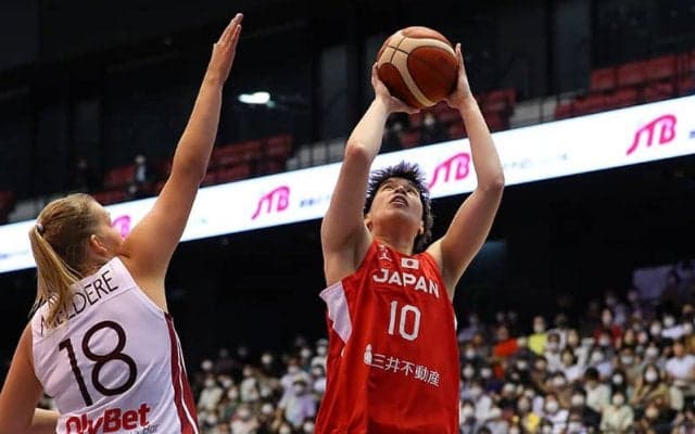 40分間主導権を渡さなかった日本がラトビアに快勝…渡嘉敷が15得点のチームハイ