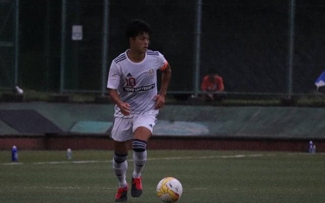 [男子サッカー]　ルーキー山之内初ゴールも　筑波大に敗れ連敗