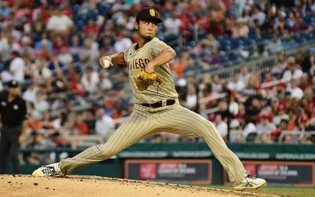 【MLB】ダルビッシュ、7回途中4失点でメジャー通算90勝目ならず　元オリ助っ人に同点弾浴びる